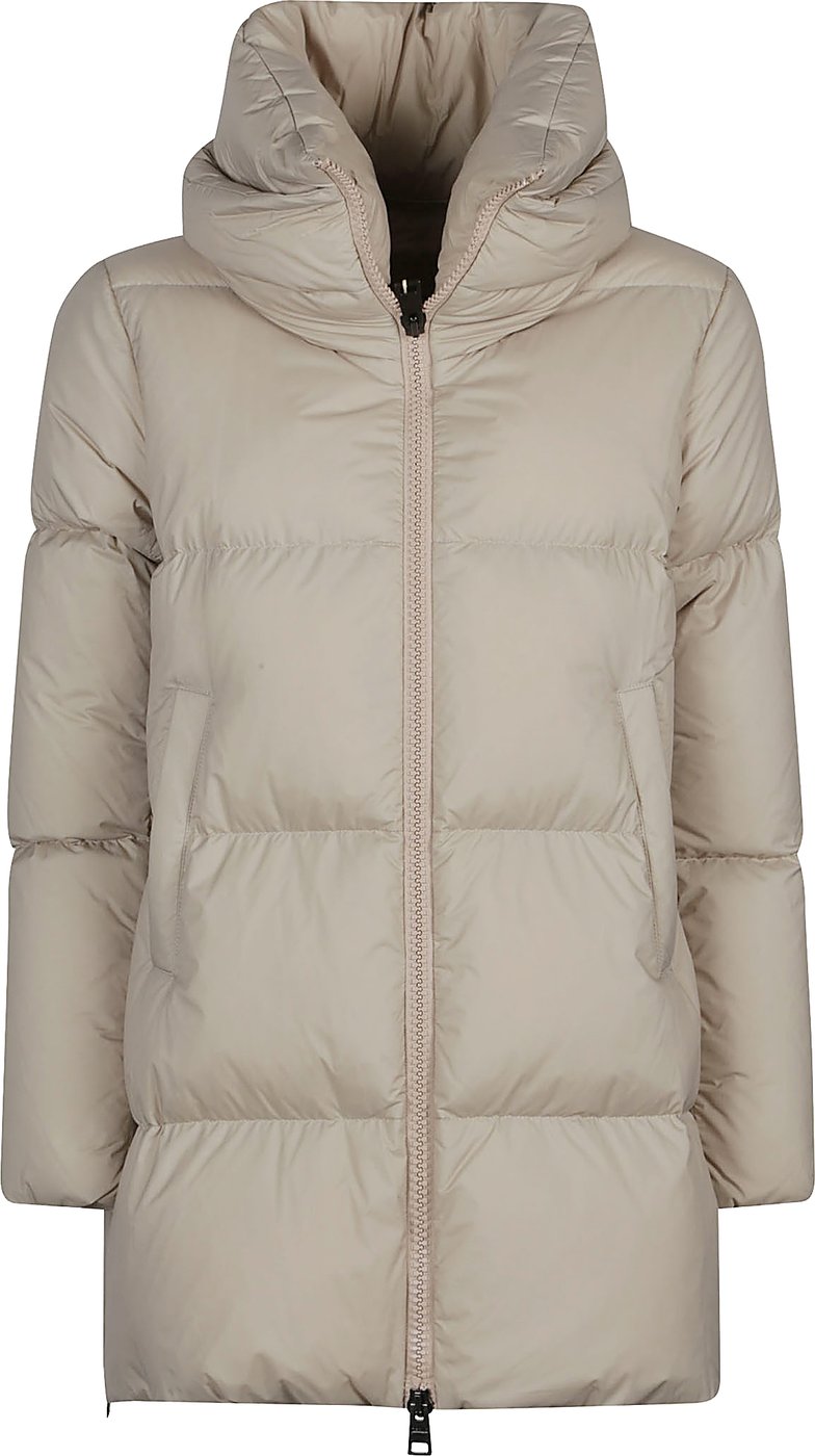 A-shape Down Jacket Nude