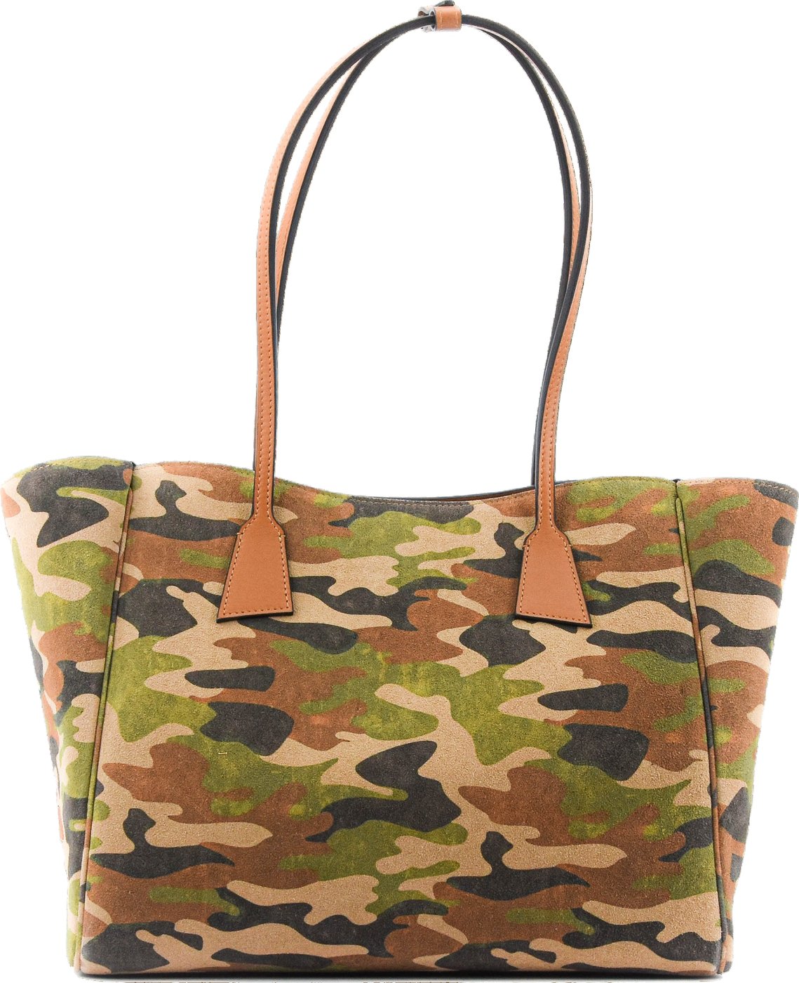 Shopper M Camouflage Suede