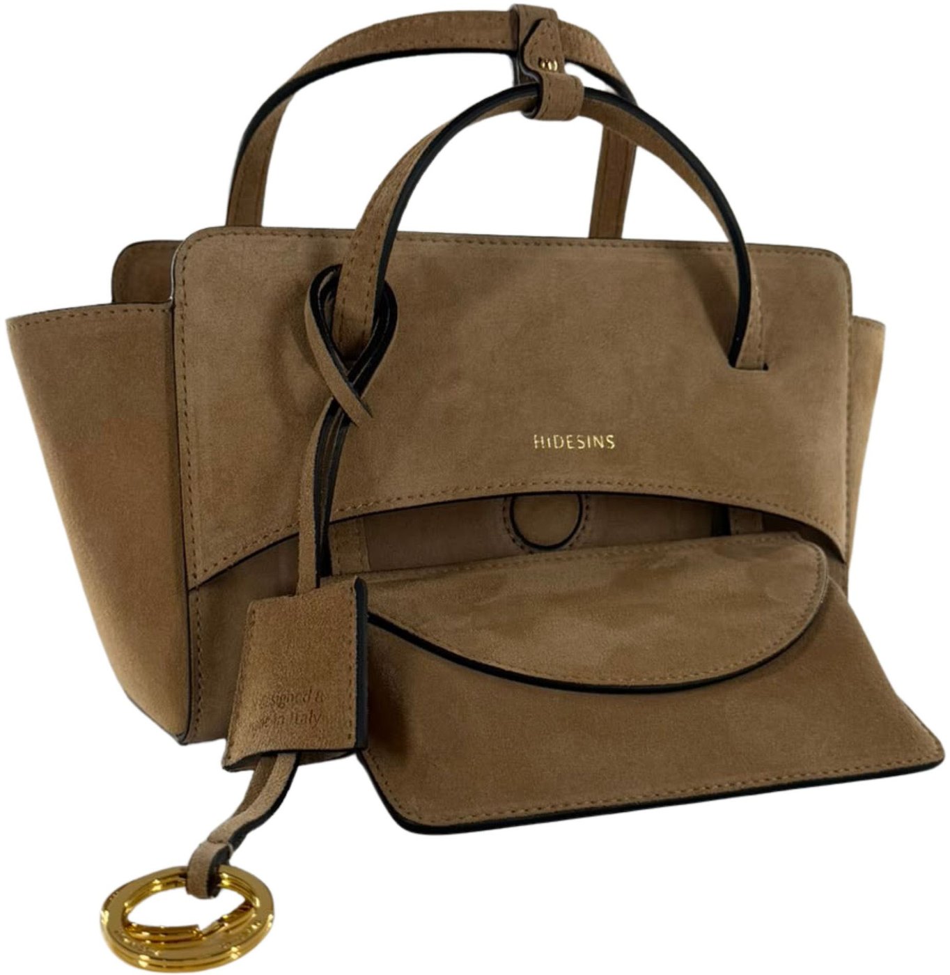 Hidesins Flap S Handtassen Camel Fl13sd