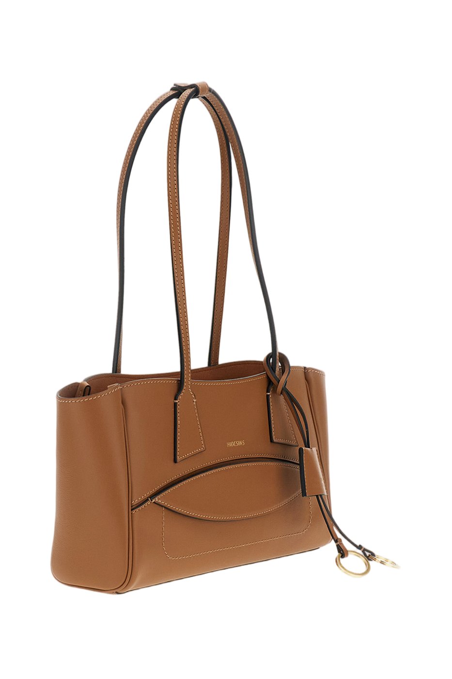 Camel Brown Shopper S Soft Leather Shoulder Bag