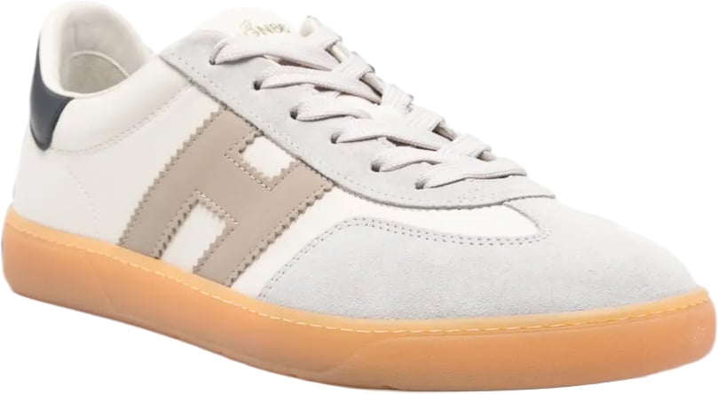 sneakers cream grijs toop