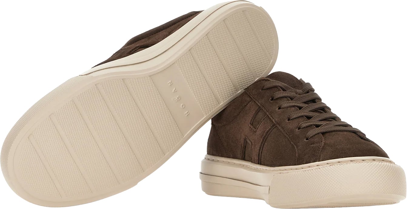 Low-Top Sneakers In Coconut Choco Late Brown