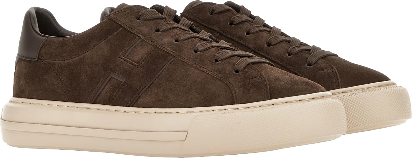 Low-Top Sneakers In Coconut Choco Late Brown