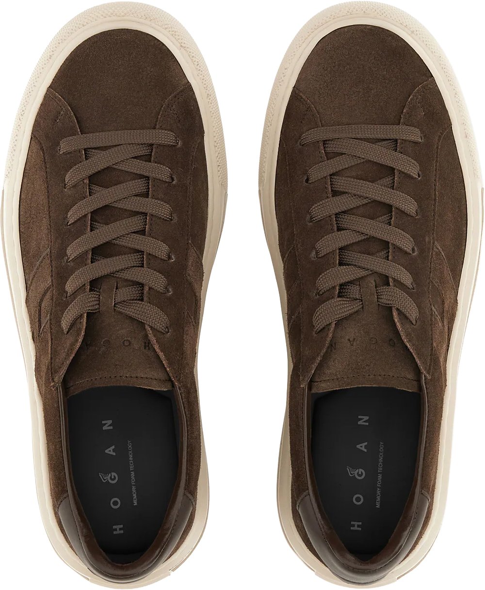 Low-Top Sneakers In Coconut Choco Late Brown