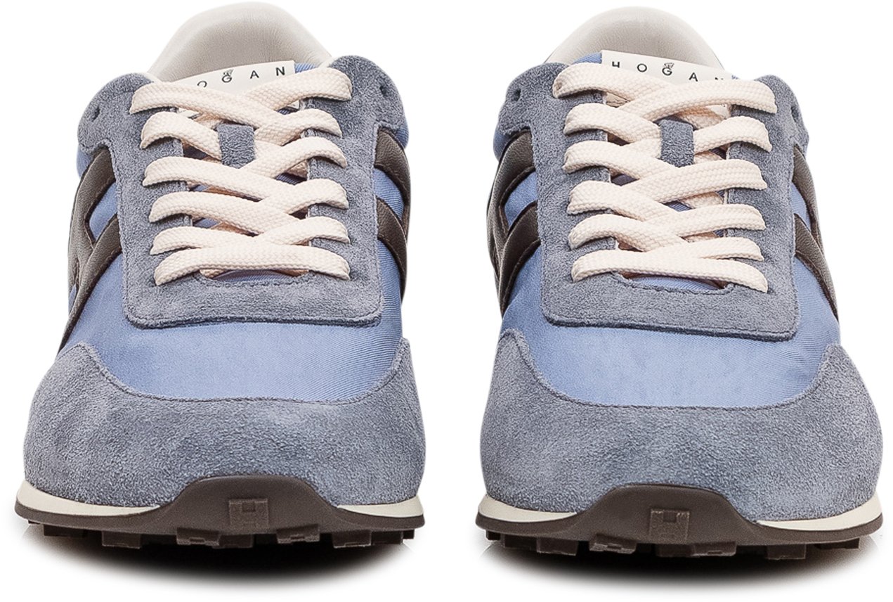 Sneakers H699 con Inserti a Contrasto