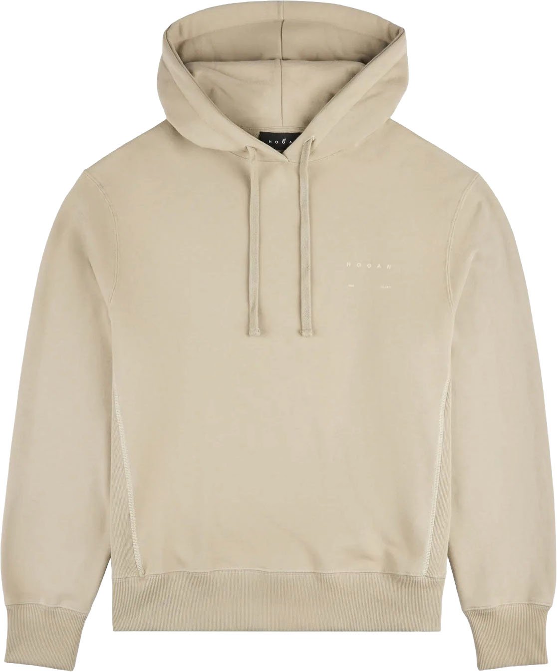 Ecru Hoodie Sweatshirt