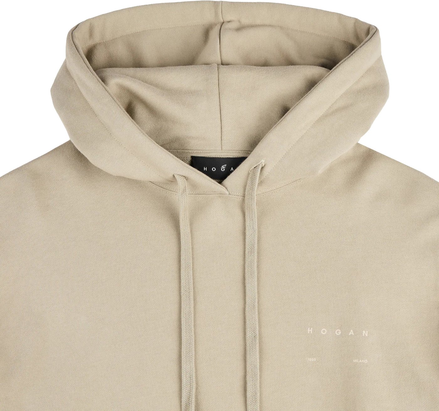 Ecru Hoodie Sweatshirt