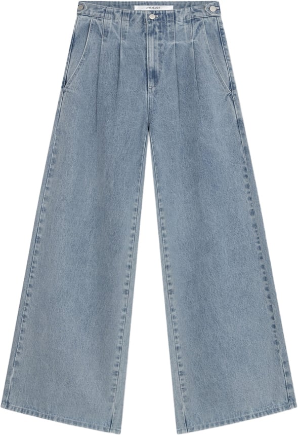 tailord pleated jeans