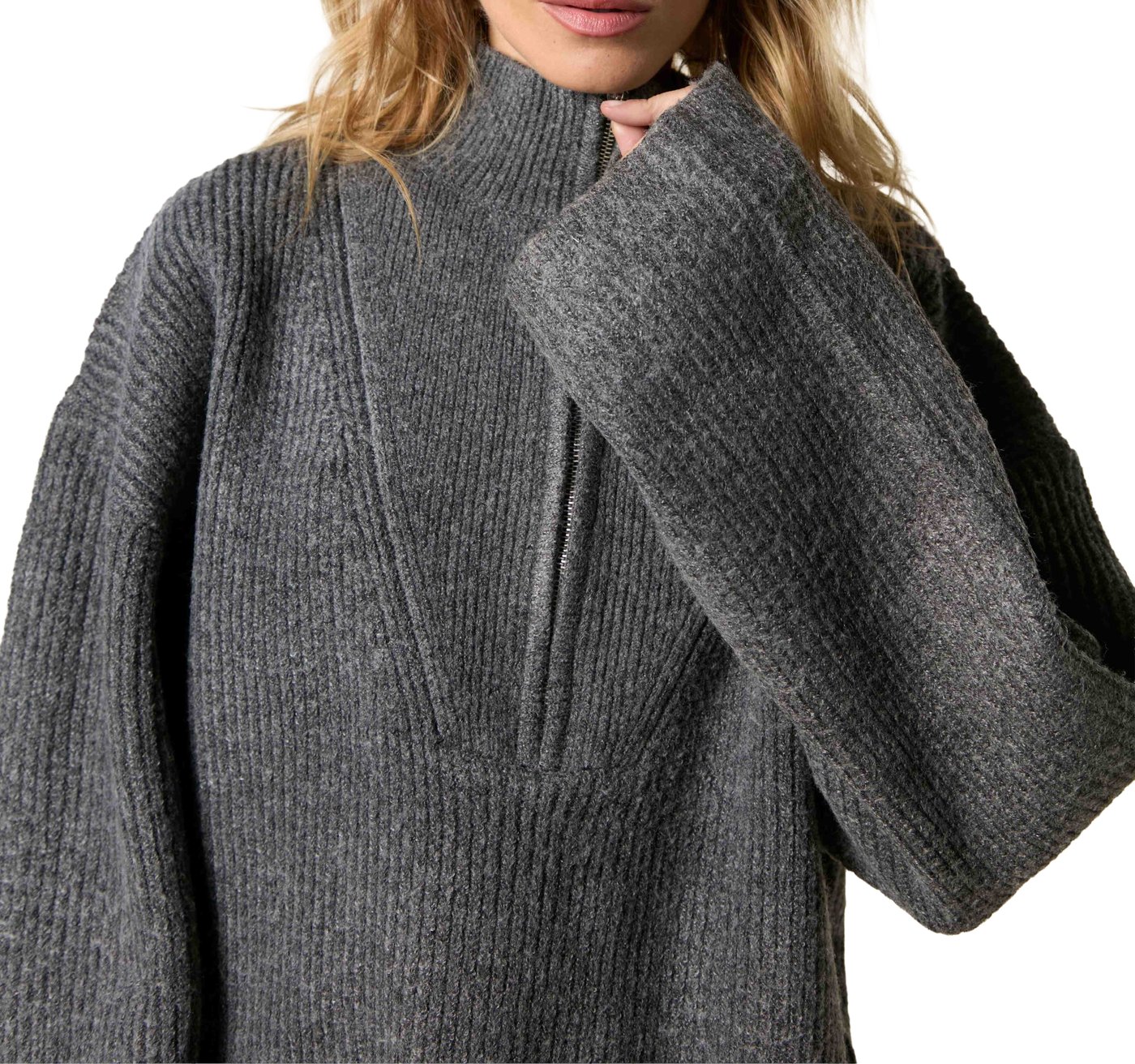 sweater rits oversized