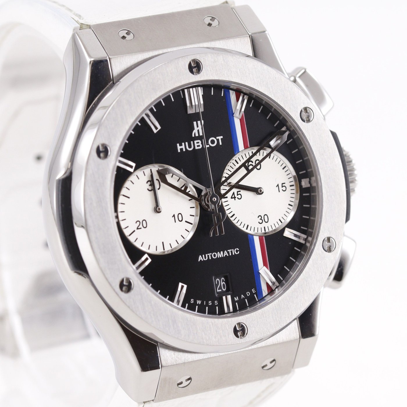 Hublot Classic Fusion Chronograph Limited Edition Italia Independent Automatic Ceramic and Fabric 45