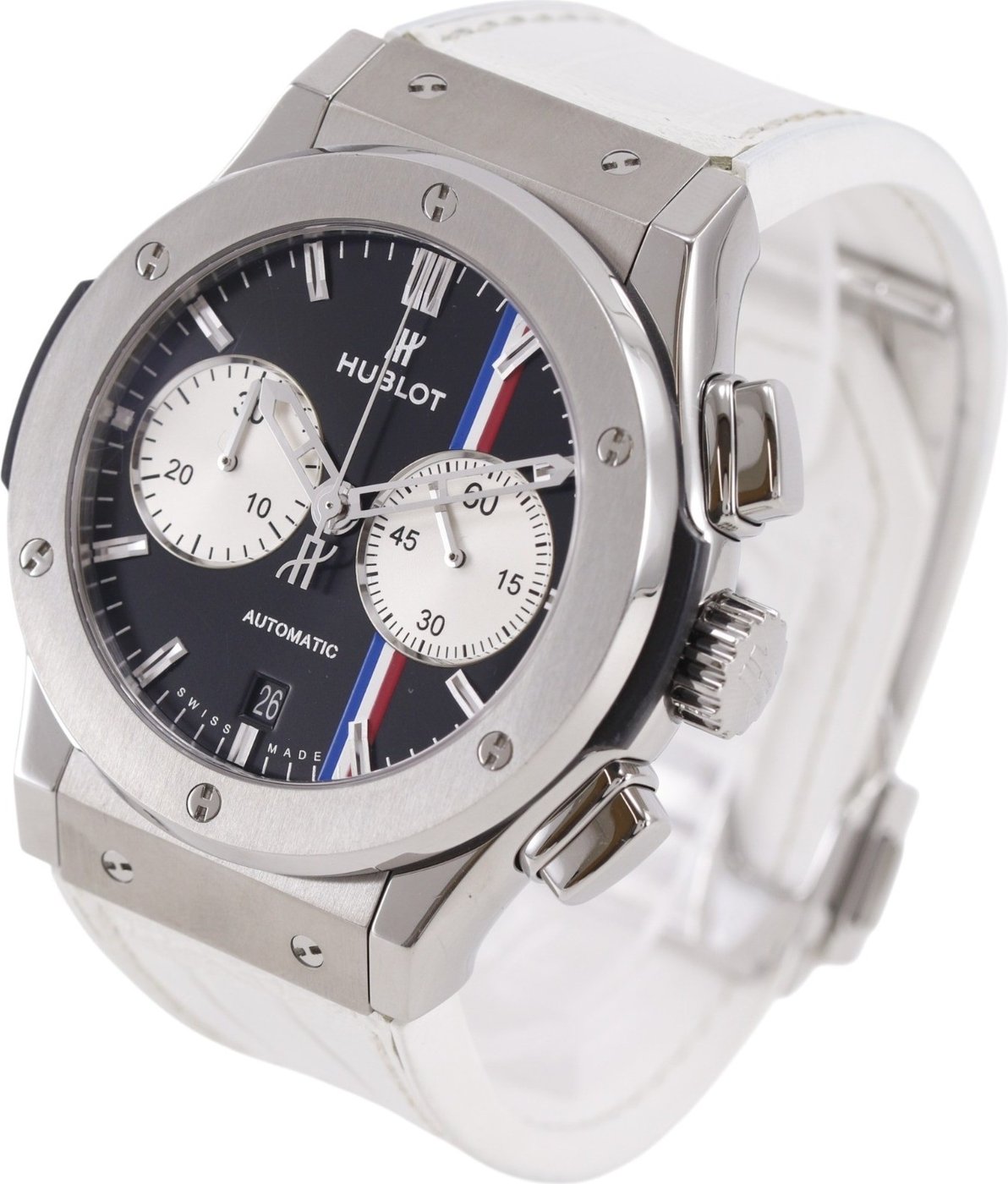 Hublot Classic Fusion Chronograph Limited Edition Italia Independent Automatic Ceramic and Fabric 45