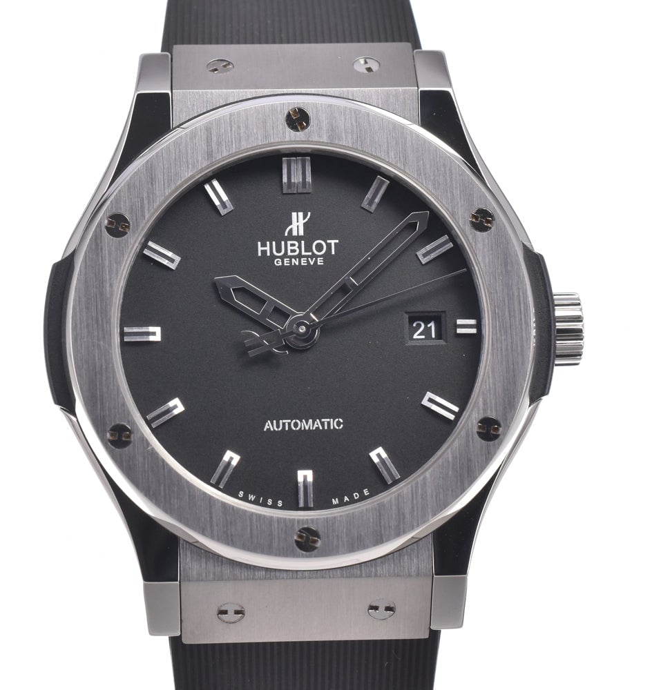 Hublot Classic Fusion Black Magic Automatic Ceramic and Rubber 45