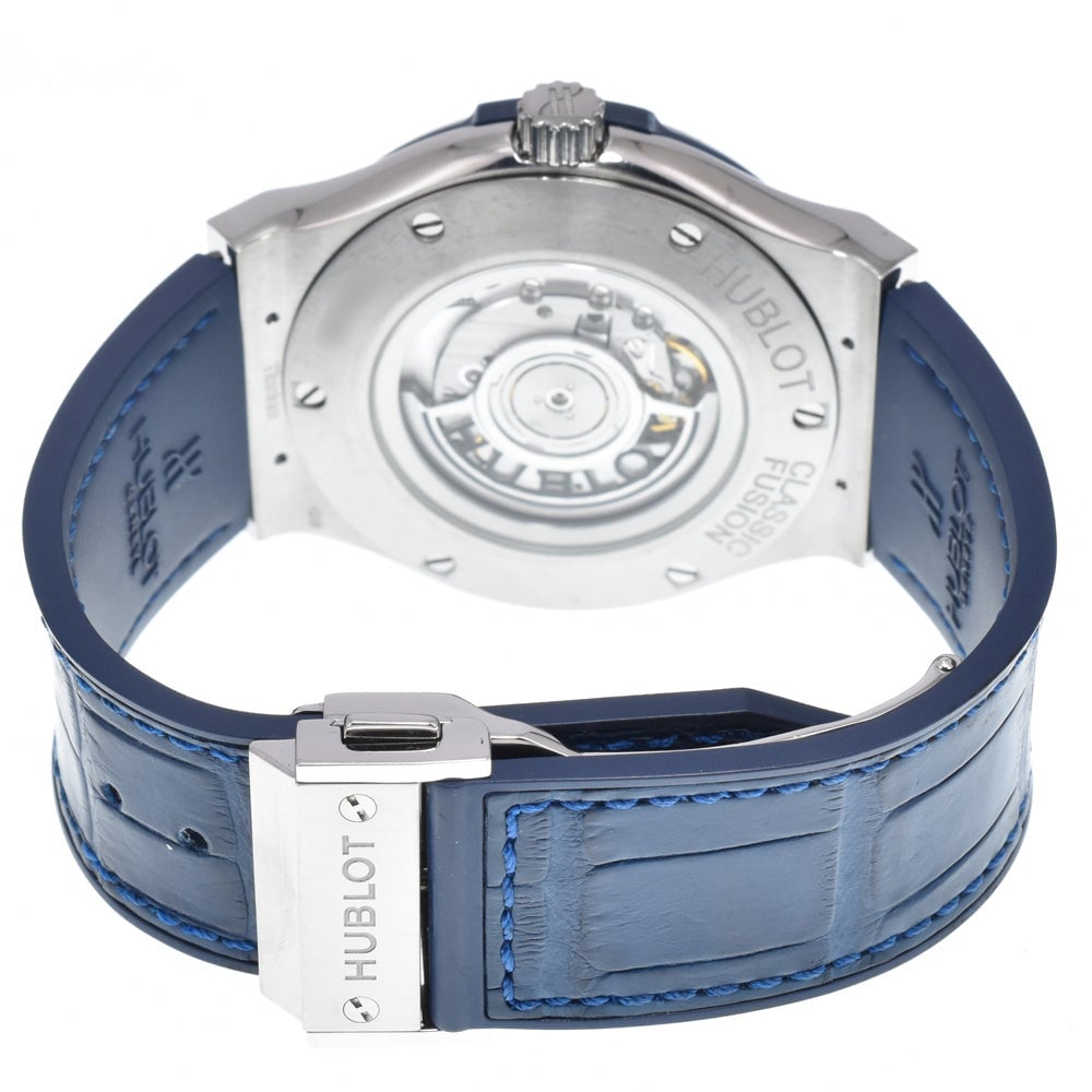 Hublot Classic Fusion Automatic Titanium and Alligator with Rubber 45