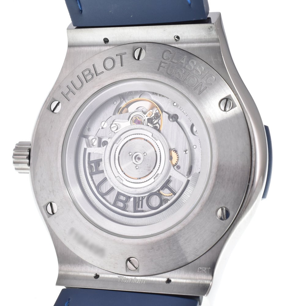 Hublot Classic Fusion Automatic Titanium and Alligator with Rubber 45