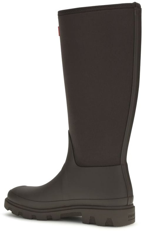 Hunter Brown Rubber Rain Boots