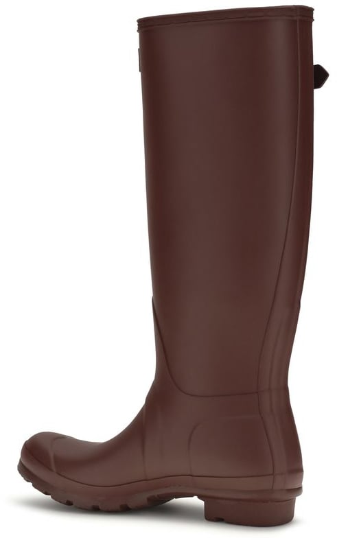 Hunter Bordeaux Rubber Rain Boots