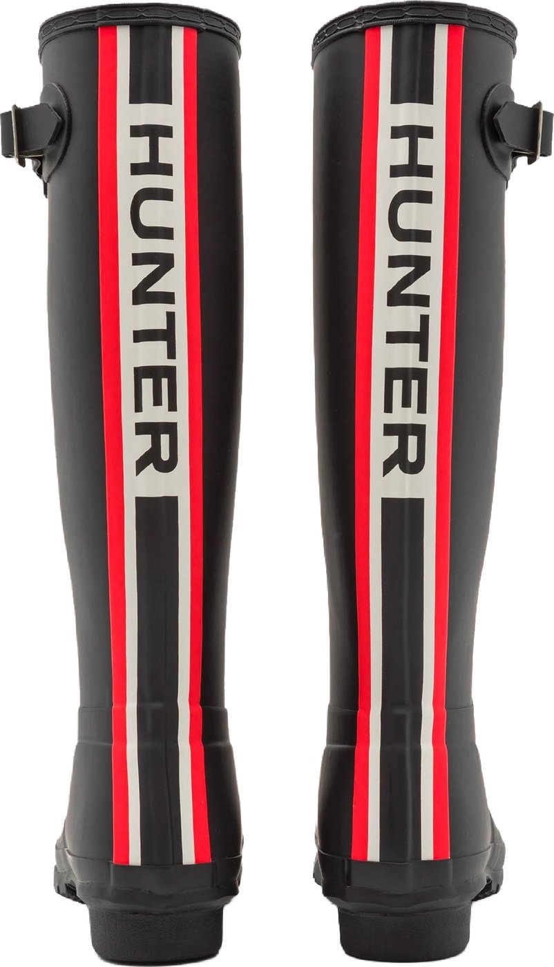 Tall Boots Womens Original Tri Color Logo Nero