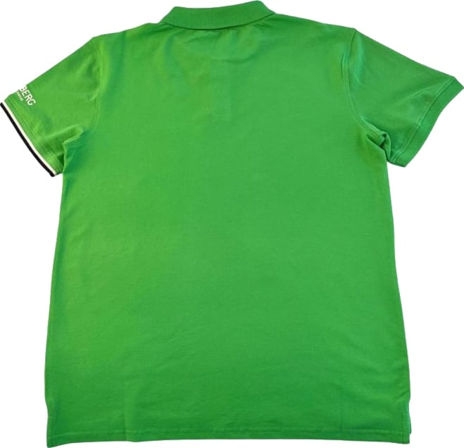 Iceberg Green Cotton Men Polo Shirt