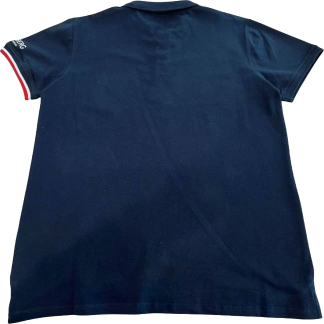 Iceberg Blue Cotton Men Polo Shirt