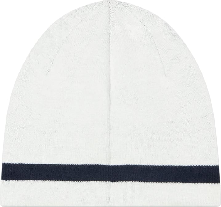 Boys' white beanie with Iceberg logo