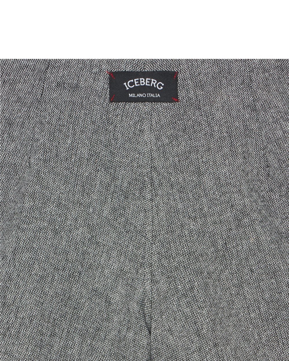 Girls' grey Bermuda shorts