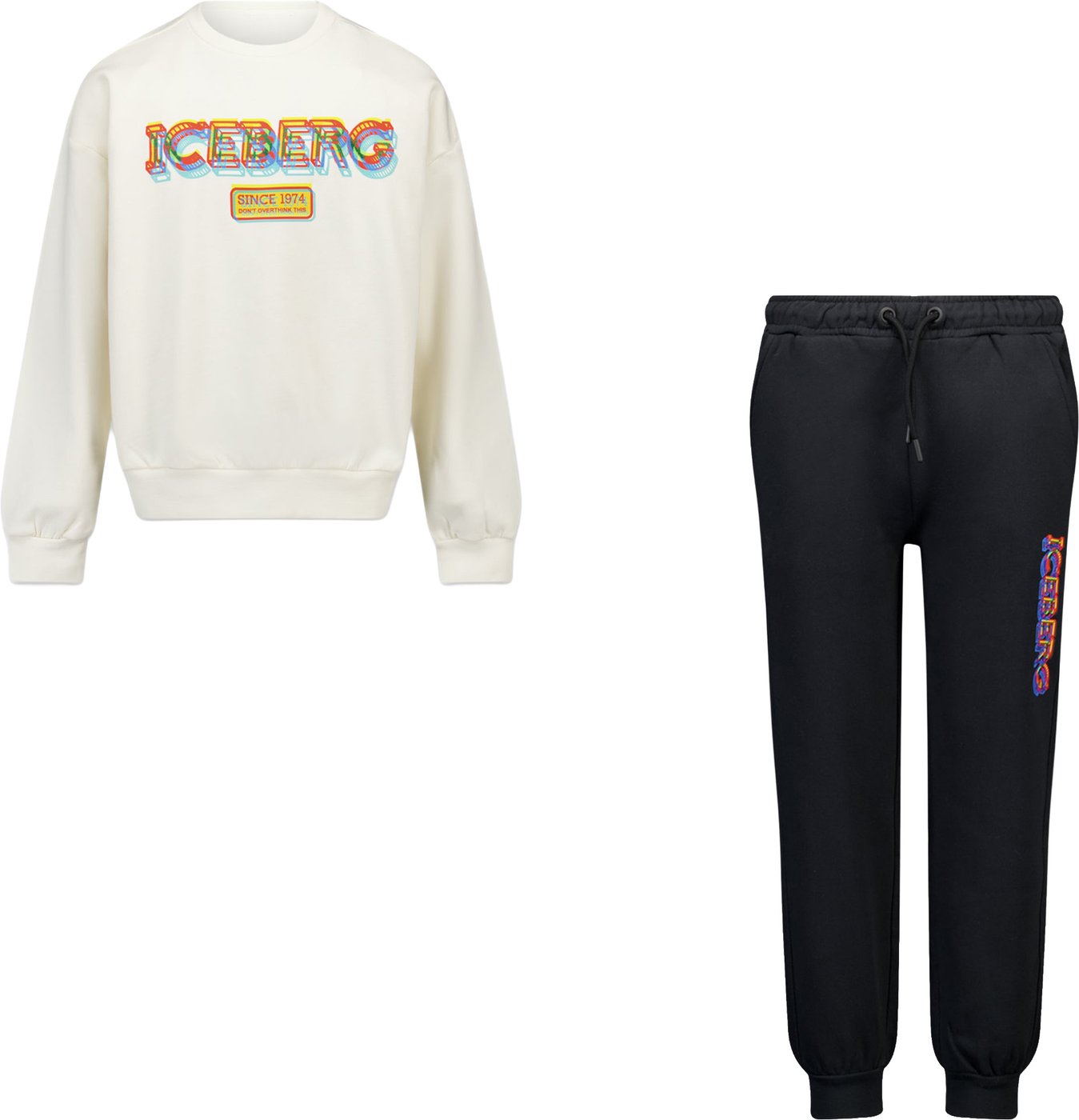 Iceberg Kinder Jongens Joggingpak In Off White