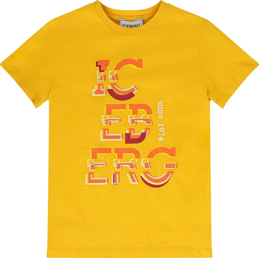 Iceberg Kids T-shirt Iceberg TSICE5116J Senape