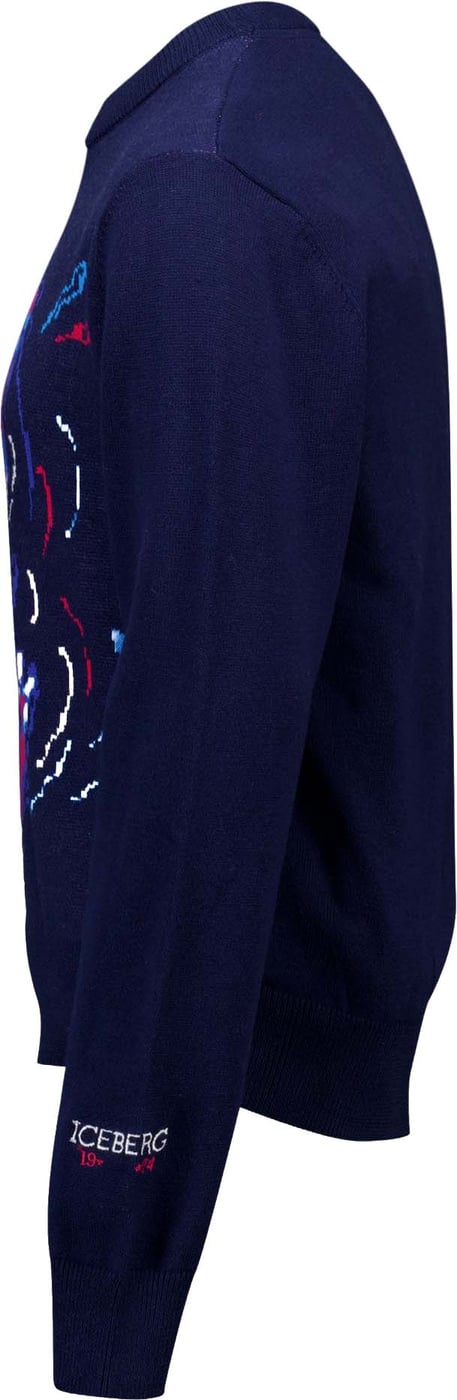 Iceberg Kinder Jongens Trui In Navy