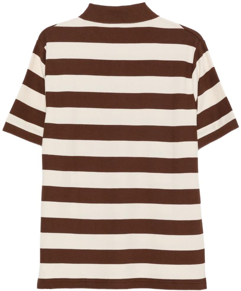 Icecream Striped Cotton T-Shirt