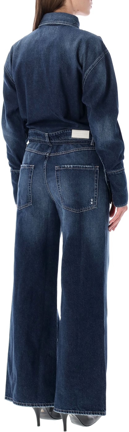 Anya Jumpsuit Mid Blue