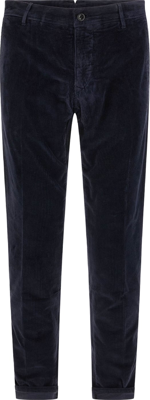 Incotex Midnight blue corduroy pants