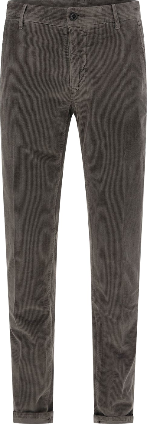 Incotex Dark grey corduroy pants