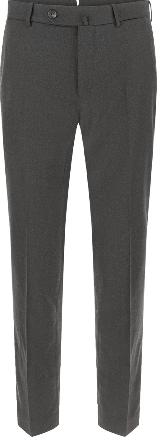Incotex Dark brown stretch wool pants