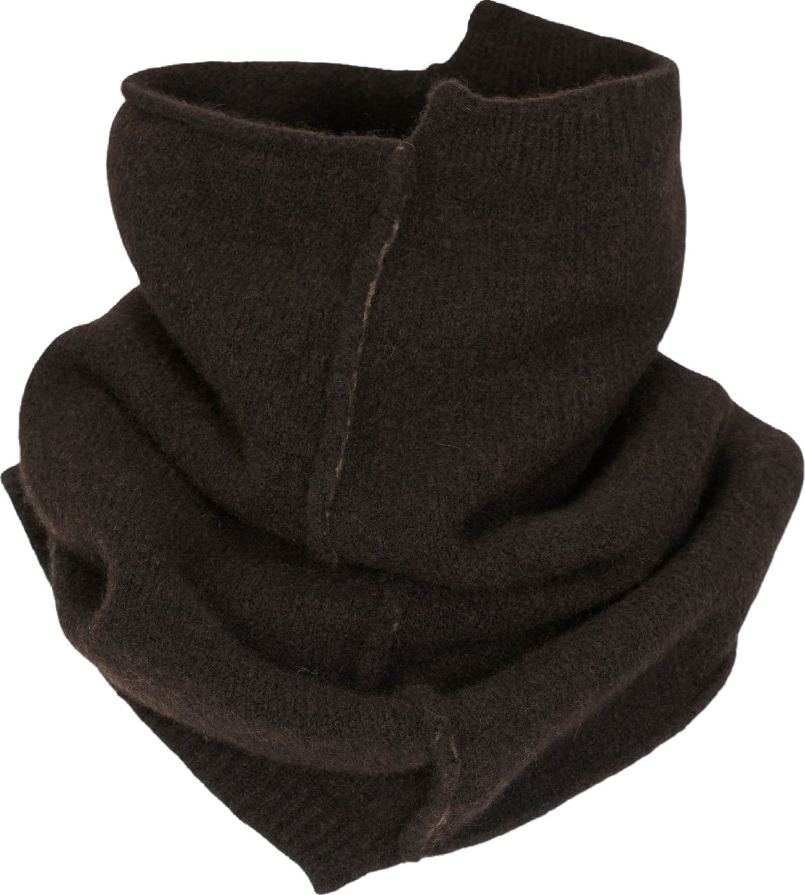 Col tube yack marron Isabel Benenato Homme Femme GK12 08