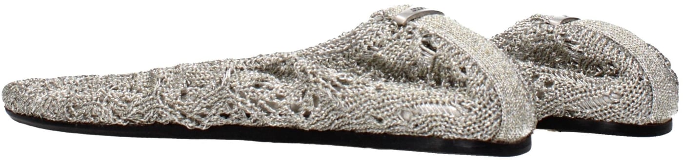 Isabel Marant Gray Fabric Ballet Flats