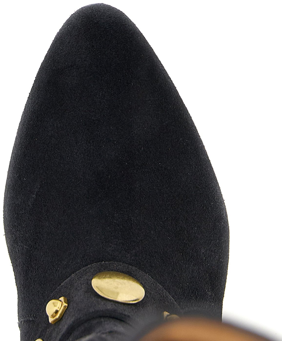 Isabel Marant Black Calfskin Over The Knee