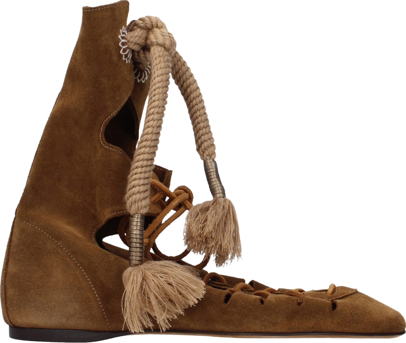 Isabel Marant Brown Leather Ankle Boots