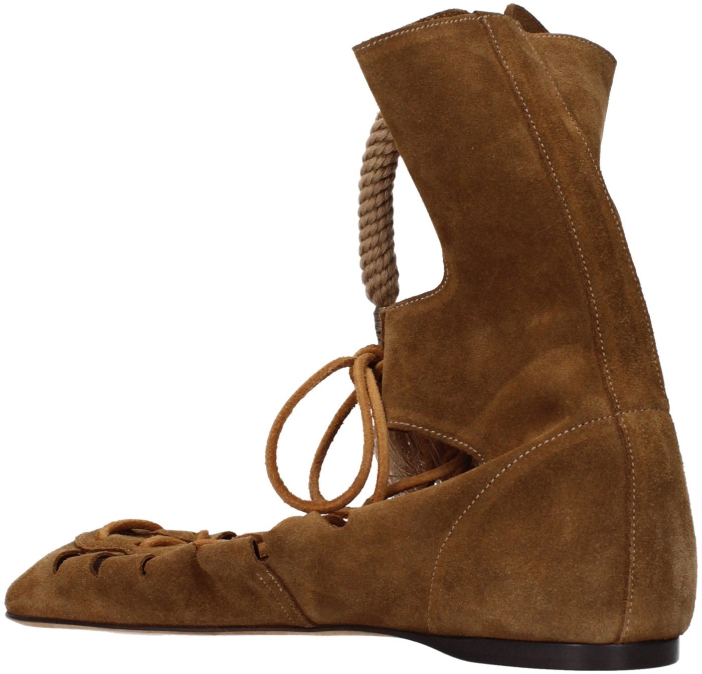 Isabel Marant Brown Leather Ankle Boots