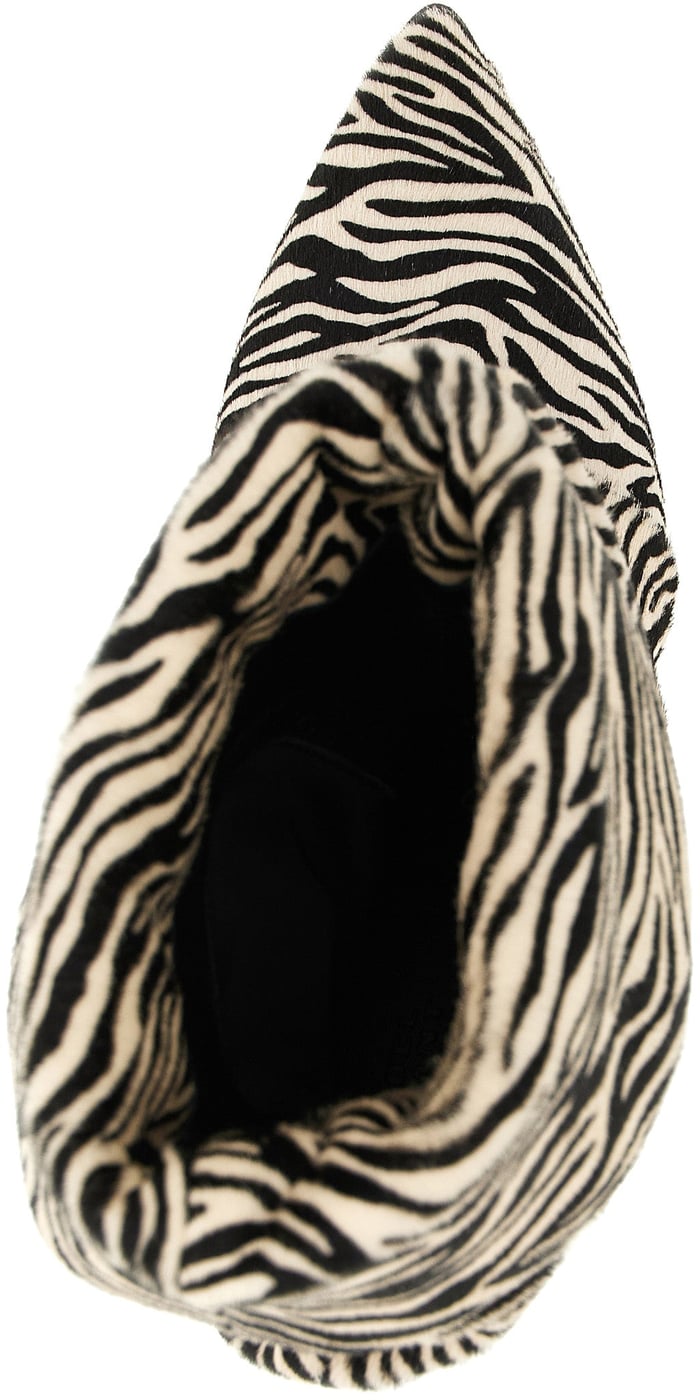 Isabel Marant Bicolor Cowhide Ankle Boots