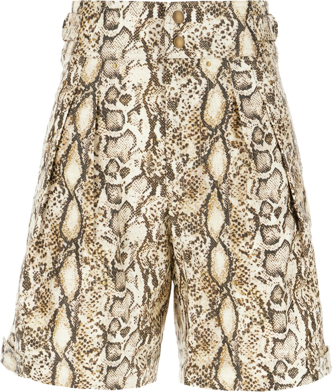 Isabel Marant Printed fabric bermuda shorts