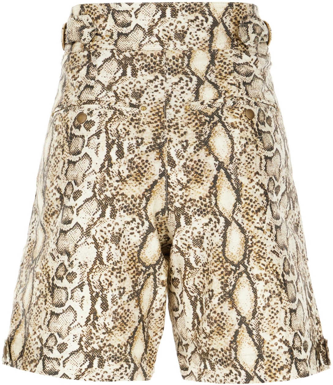 Isabel Marant Printed fabric bermuda shorts