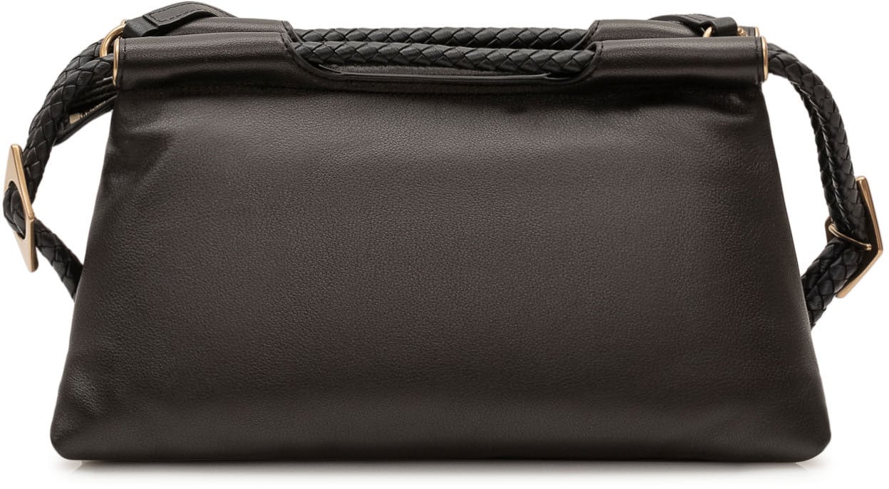 Borsa Pipa con Tracolla Intrecciata