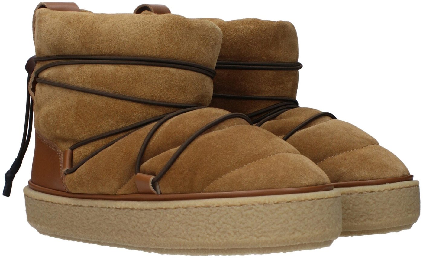 Isabel Marant Brown Leather Ankle Boots