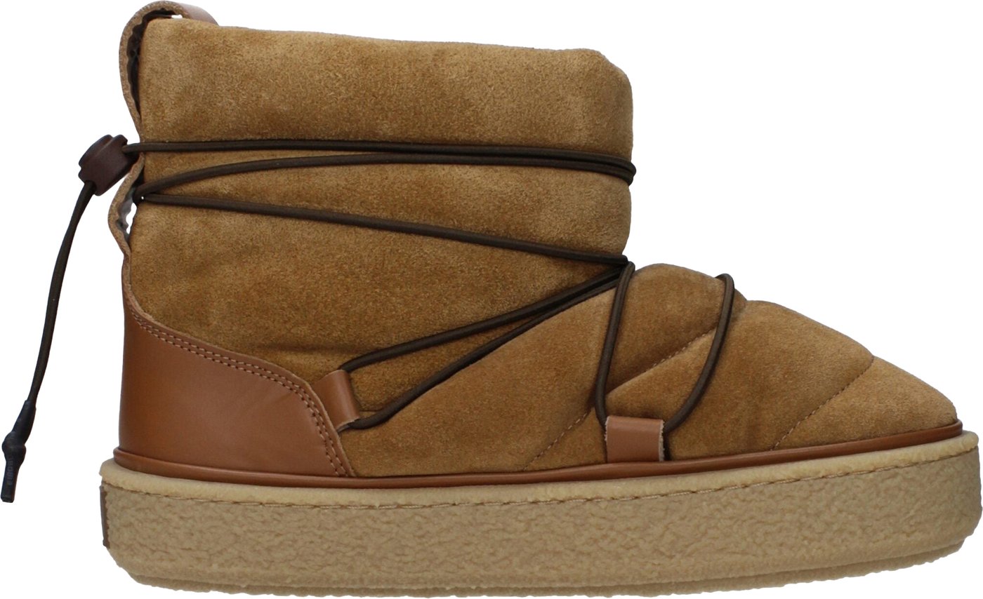 Isabel Marant Brown Leather Ankle Boots