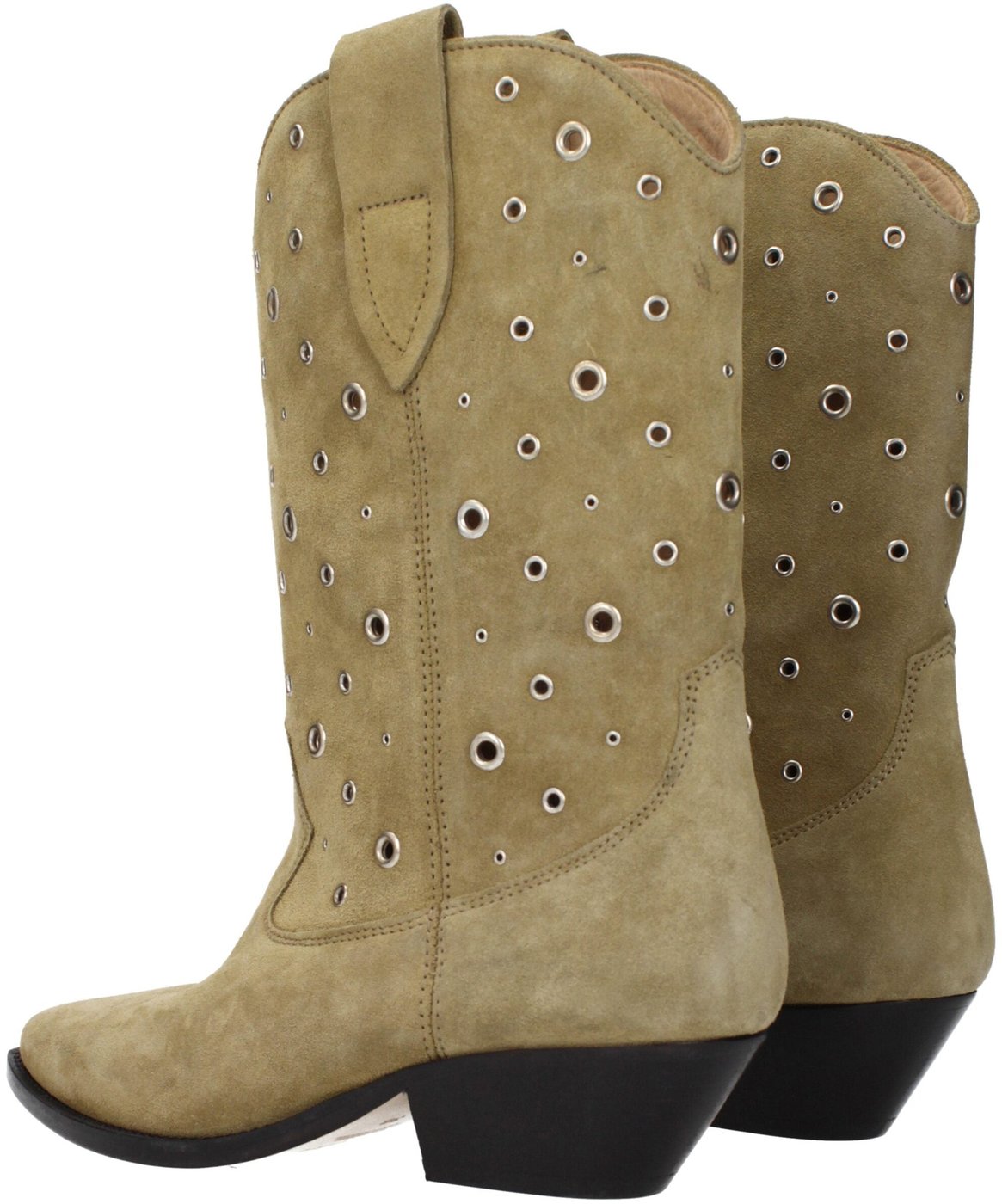 Isabel Marant Beige Leather Ankle Boots