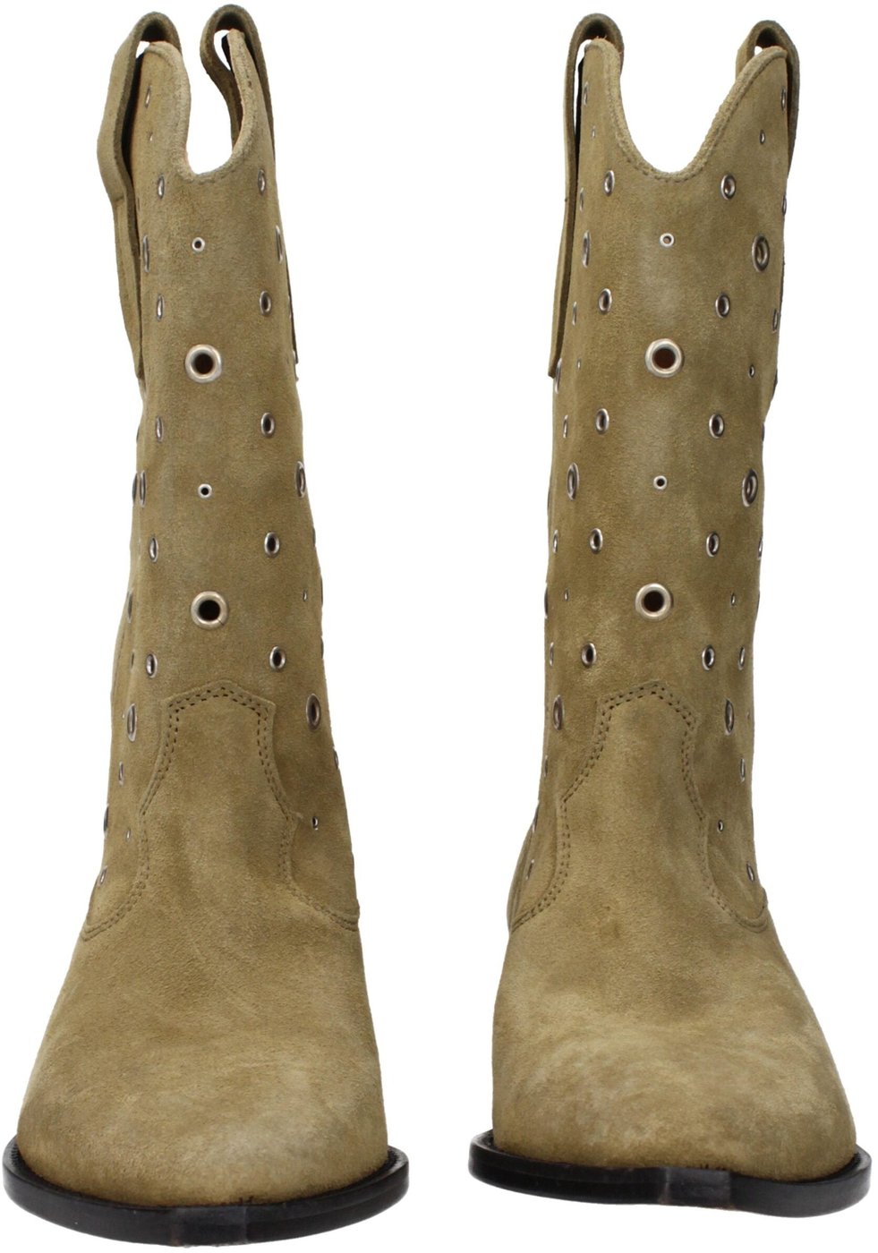 Isabel Marant Beige Leather Ankle Boots