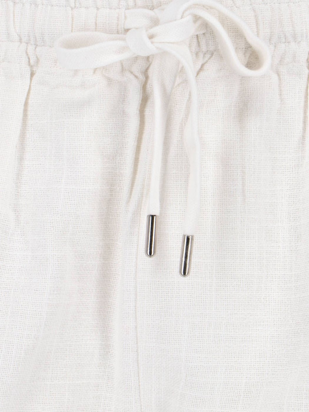 Balyme Scalloped Eyelet Cotton Shorts