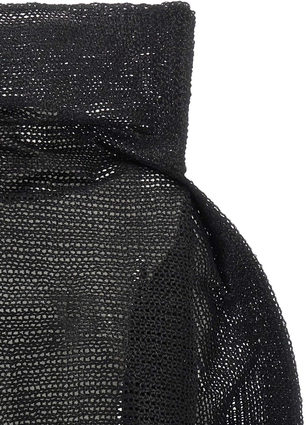 Issey Miyake Black Wool Sweatshirt