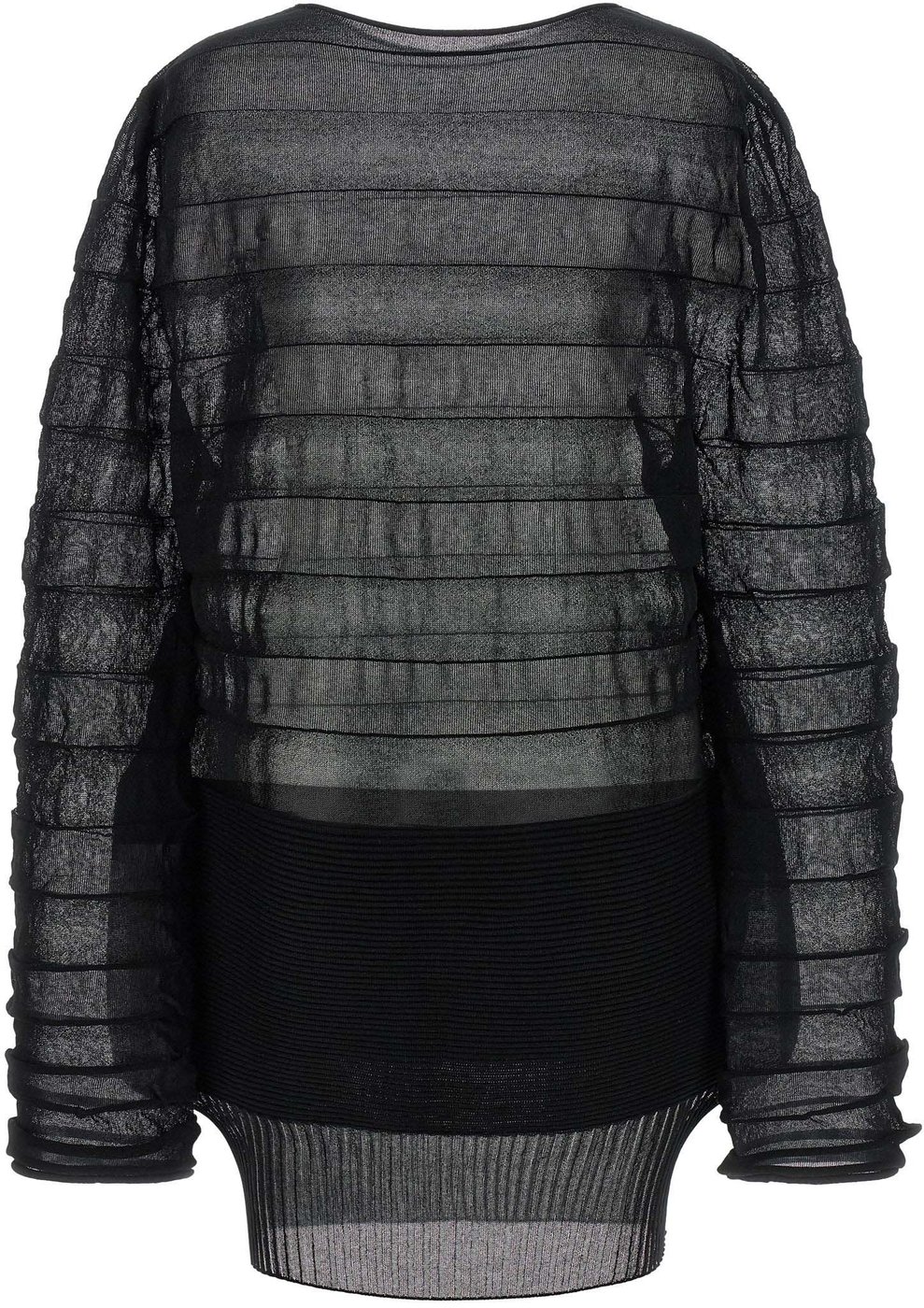 Issey Miyake Black Polyester Sweatshirt