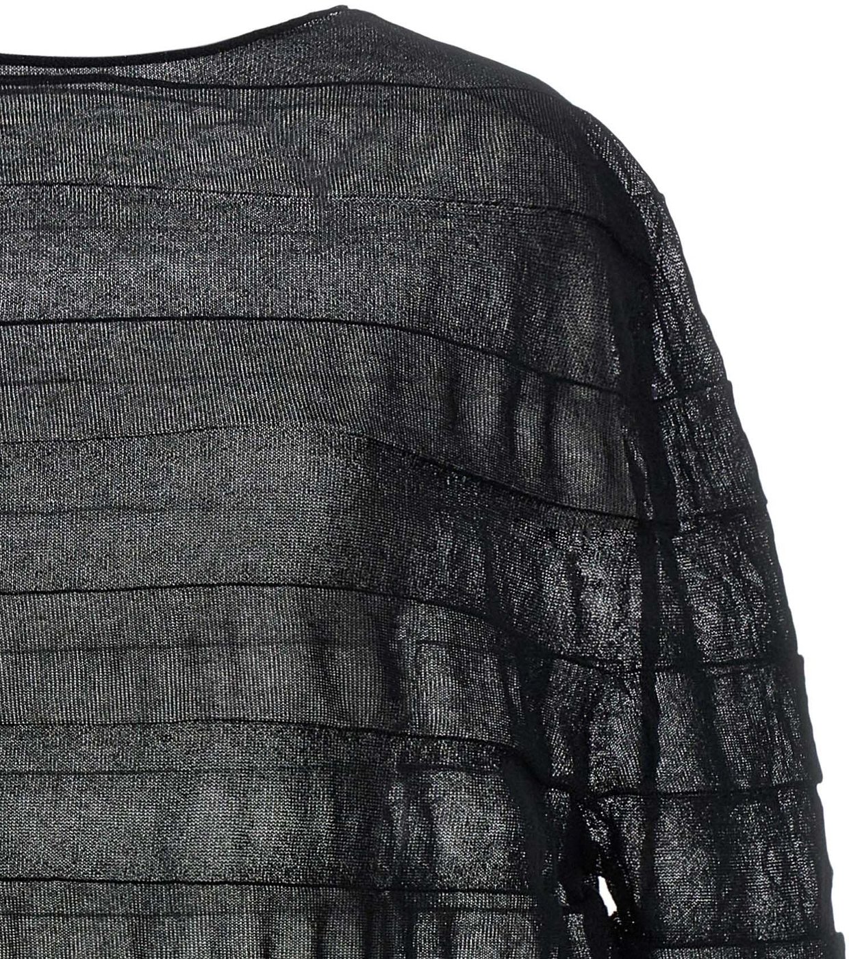 Issey Miyake Black Polyester Sweatshirt